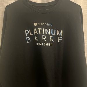 Pure Barre Platinum Finisher Sweatshirt